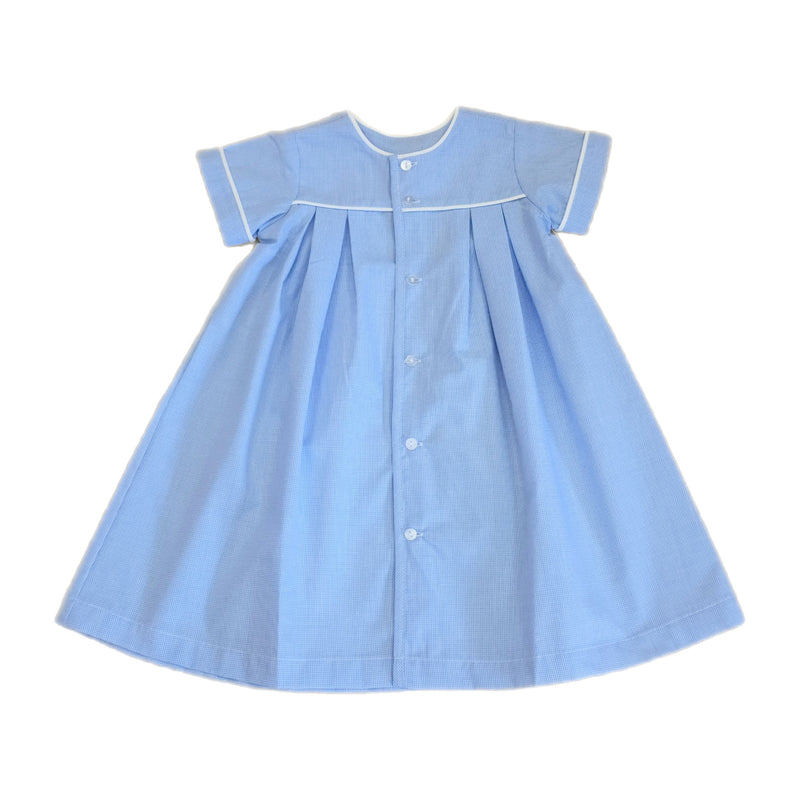 Baby Sen Blue Remi Boy Daygown - Born Childrens Boutique