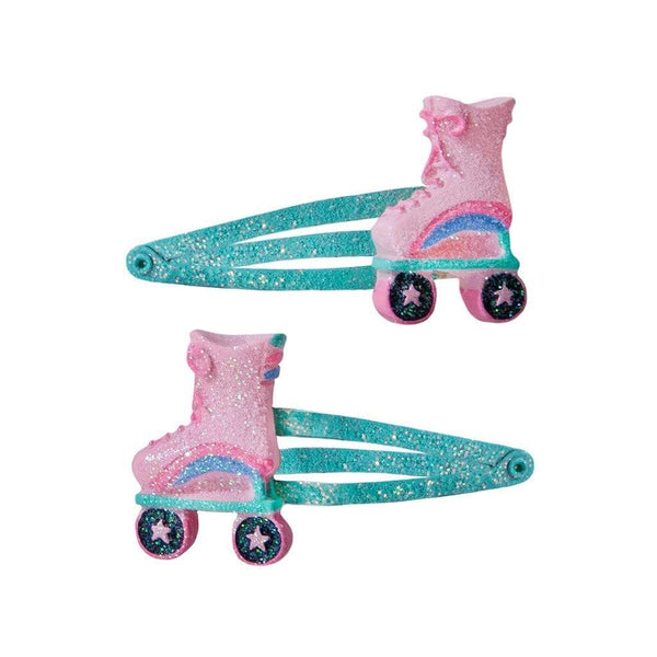 Rockin Roller Skates Hairclips - Born Childrens Boutique