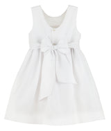 Embroidery White Dress - Born Childrens Boutique