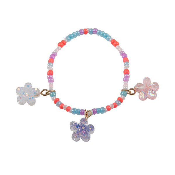 Boutique Shimmer Flower Bracelet - Born Childrens Boutique