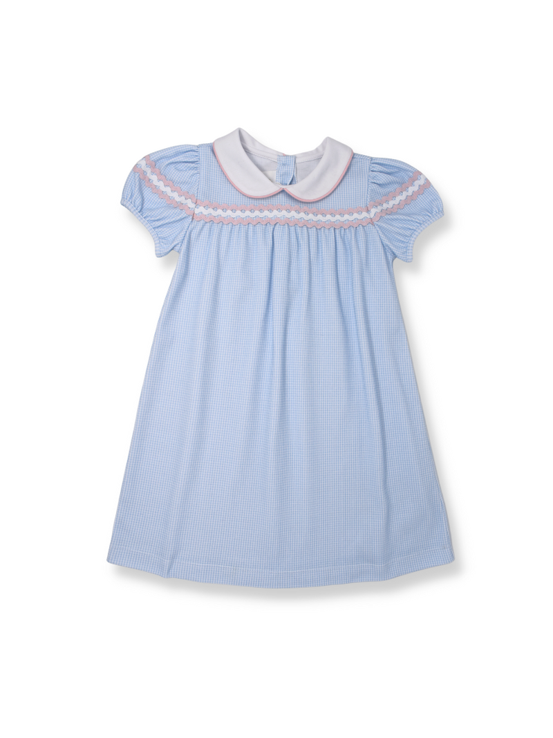 Pre-Order Kendall Dress - Color Block - Born Childrens Boutique