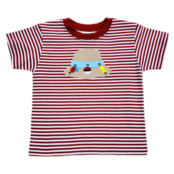 Fishing Hat Boy SS Shirt - Born Childrens Boutique