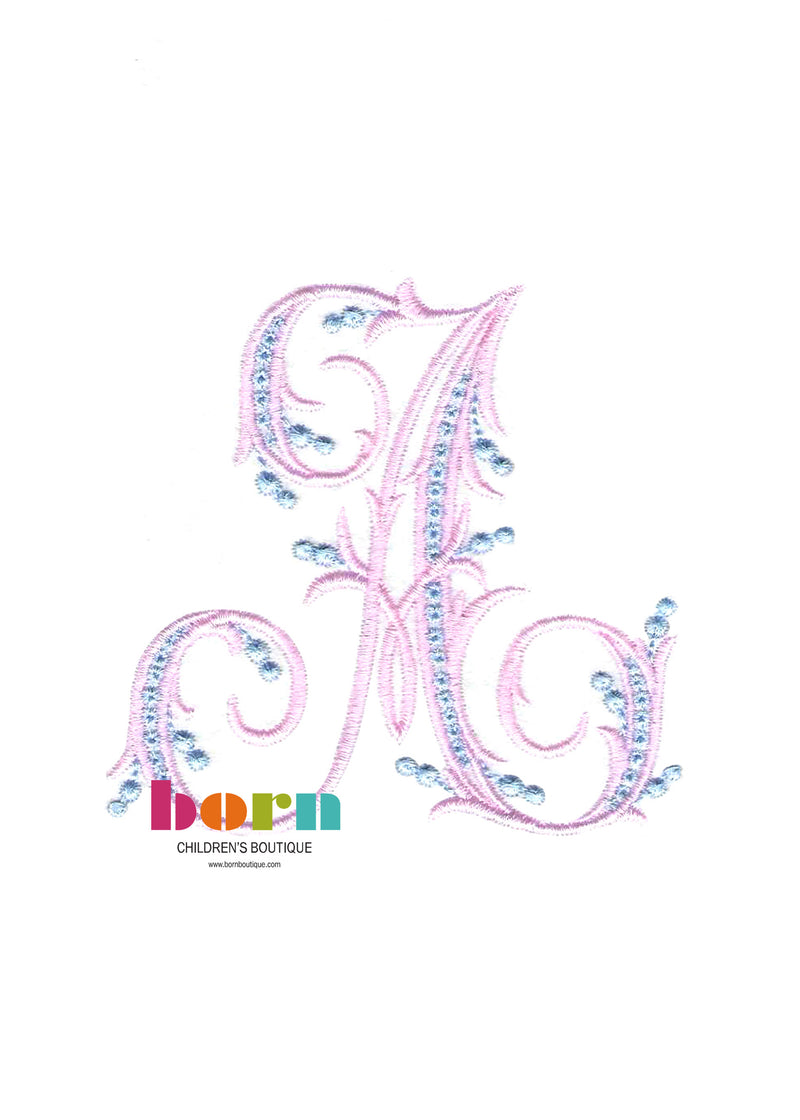 Arabesque 9 Initials - Born Childrens Boutique