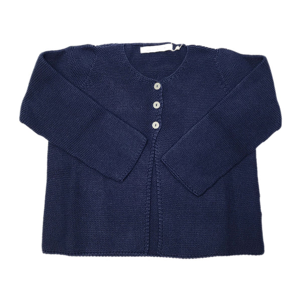 Navy Cardigan - Born Childrens Boutique