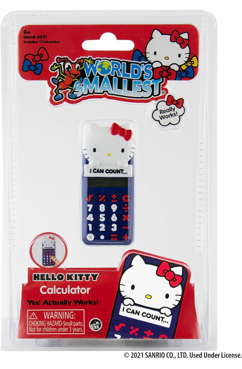 World's Smallest Hello Kitty Calculator (one included) - Born Childrens Boutique