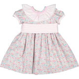 Sal & Pimenta Bouquet Smocked Collar Dress - Born Childrens Boutique