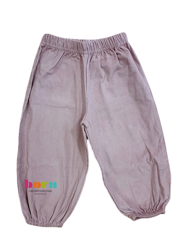 Boy Bloomer Pant Sand Cord - Born Childrens Boutique
