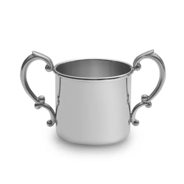 Pewter Double Handle Cup - Born Childrens Boutique