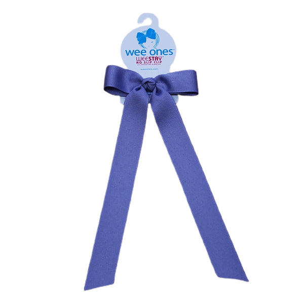Wee Ones Tropic Lilac Bow with Tail - Born Childrens Boutique