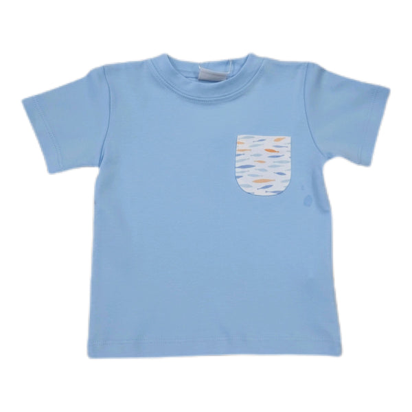Fish Pocket Shirt - Born Childrens Boutique