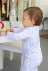 Pre-Order Once Upon A Time Onesie - Holly/Candy Cane - Born Childrens Boutique