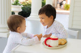 Pre-Order Once Upon A Time Onesie - Holly/Candy Cane - Born Childrens Boutique