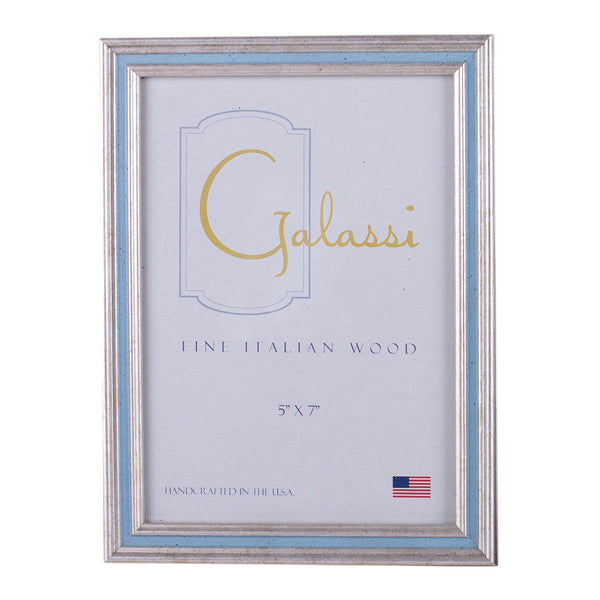 Silver w/ Light Blue Channel Frame - Born Childrens Boutique