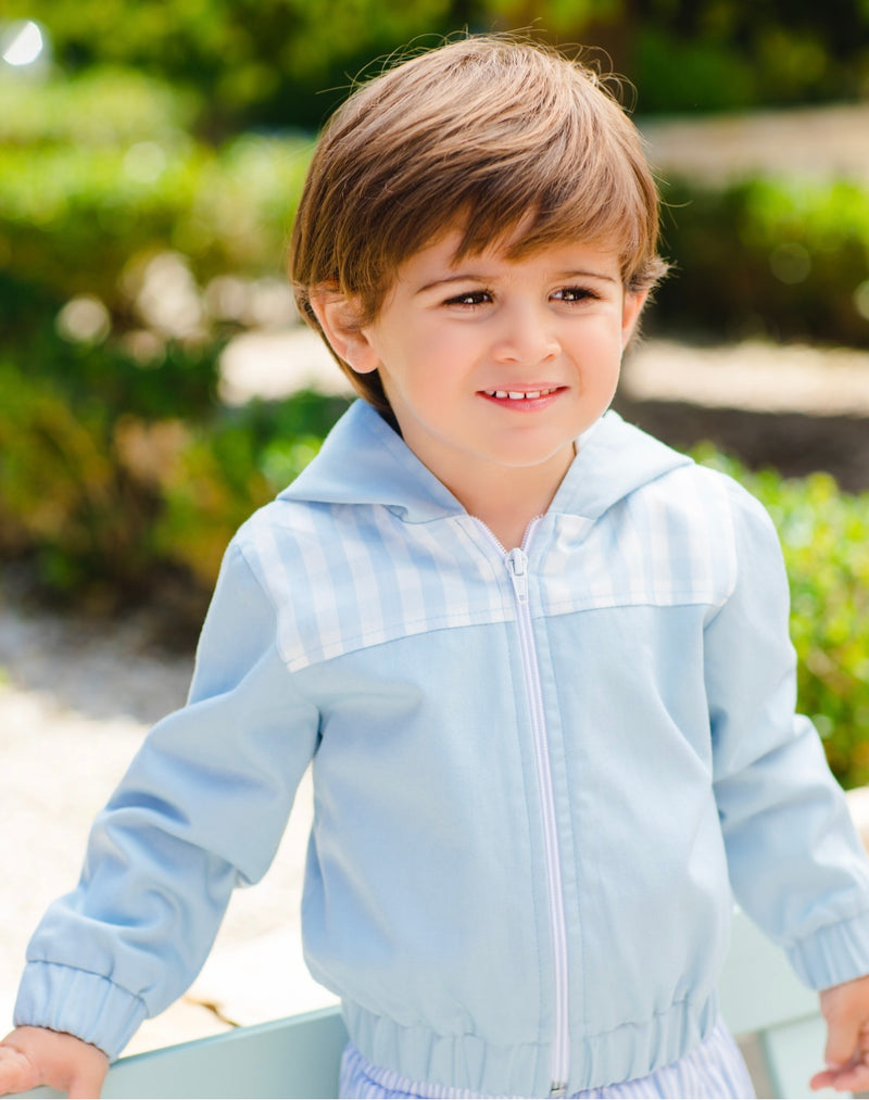 Pre-Order Blueberry Boy Jacket - Born Childrens Boutique