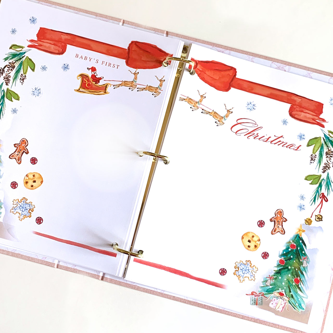 "Our Baby" Memory Book - Pink - Born Childrens Boutique
