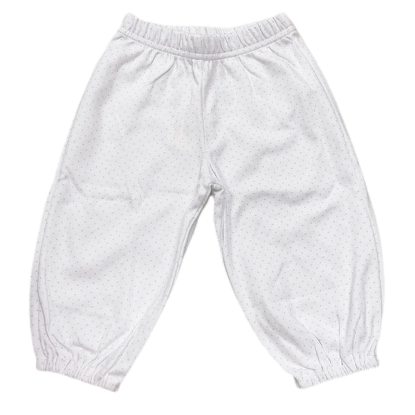 Boy Bloomer Pants Blue Dot - Born Childrens Boutique