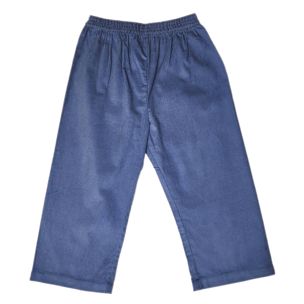 Steel Blue Cord Jackson Pant - Born Childrens Boutique