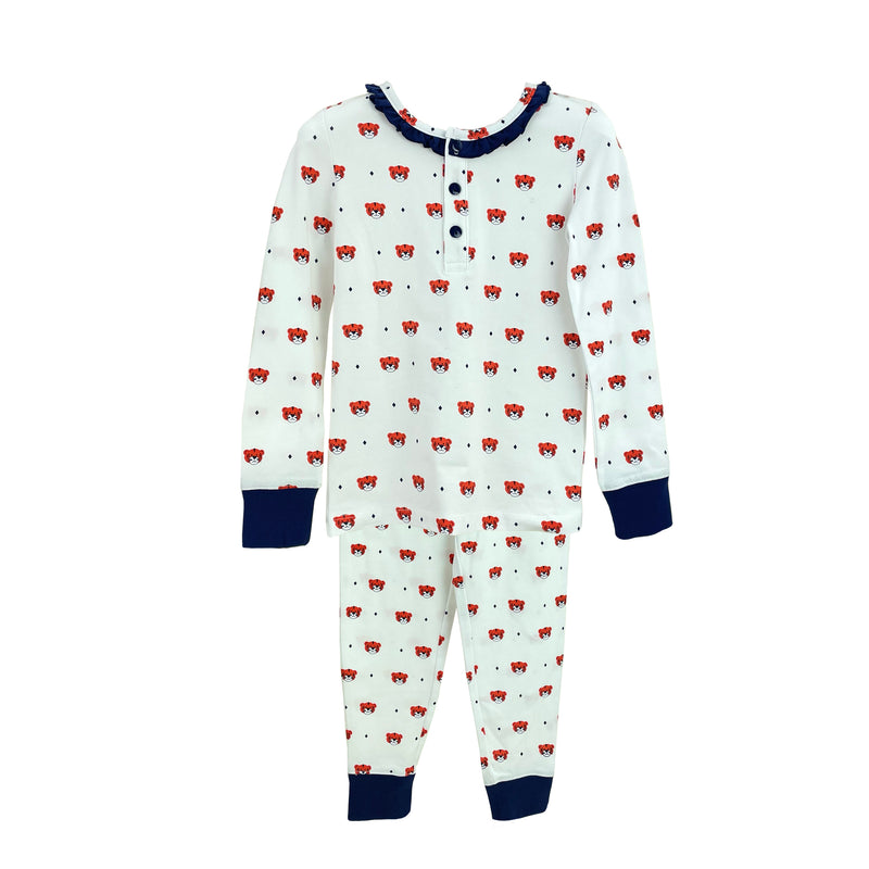 Tiger Girl Pajamas Set - Born Childrens Boutique