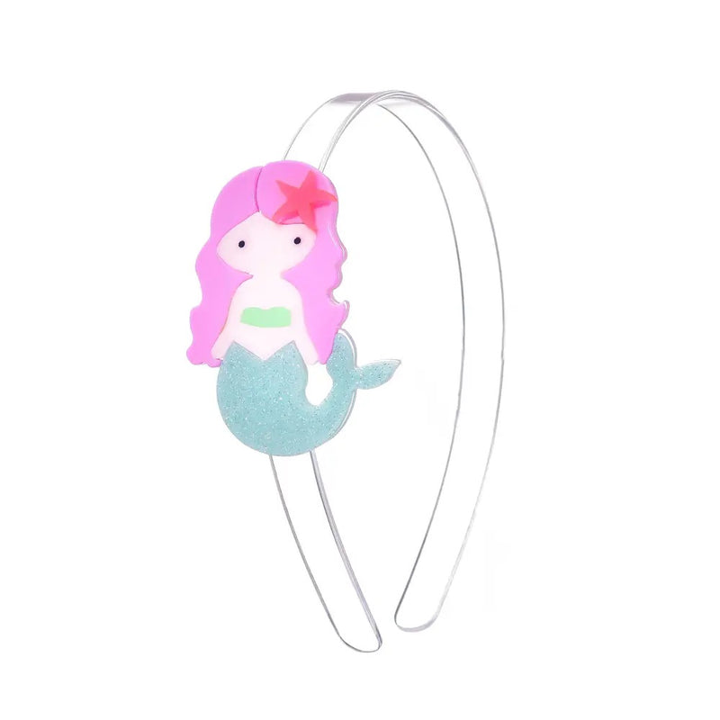 Mermaid Orchid Hair Headband - Born Childrens Boutique