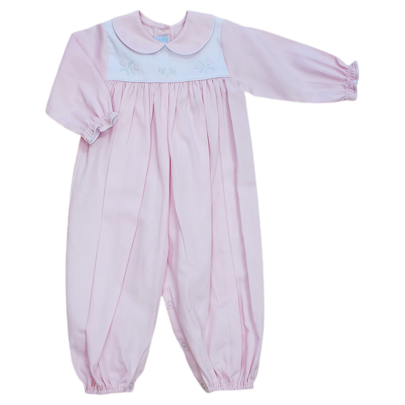 Pink Pique Tulip Longall - Born Childrens Boutique