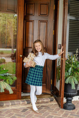 Tatum Turtleneck - Worth Avenue White - Born Childrens Boutique