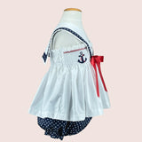 Pre-Order Marina Girl Bloomer Set - Born Childrens Boutique