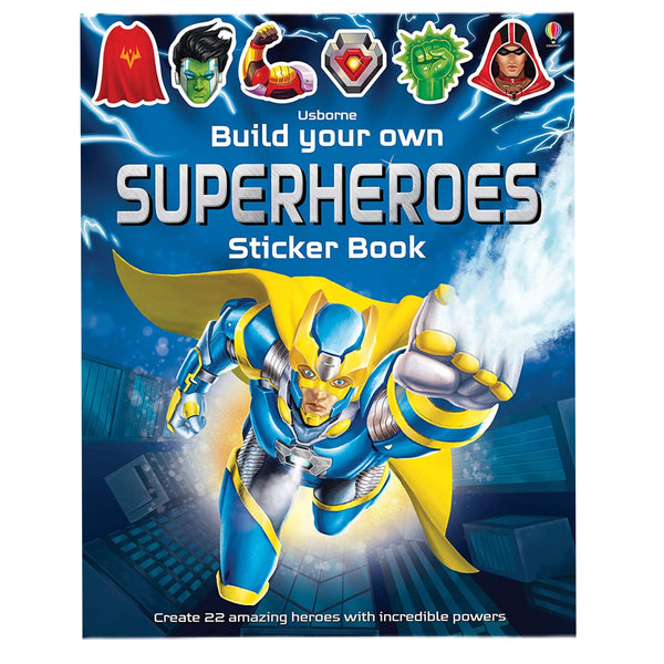 Build Your Own Superhero Sticker Book - Born Childrens Boutique