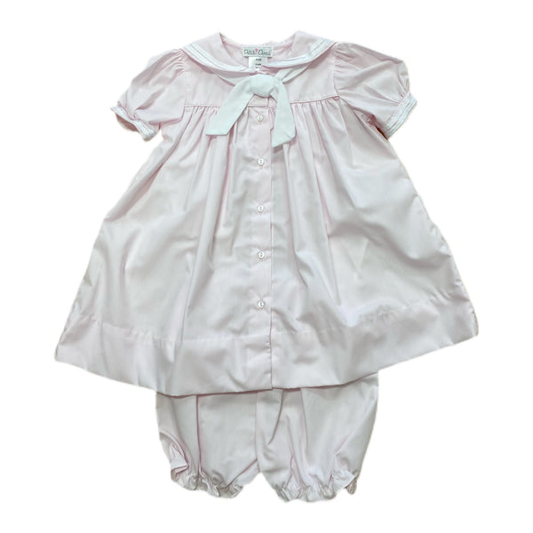 Pink Sailor Dress - Born Childrens Boutique