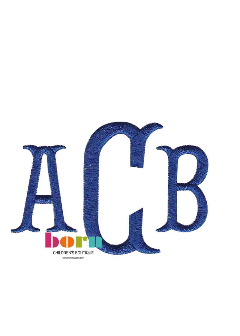 Cotillion Initials - Born Childrens Boutique