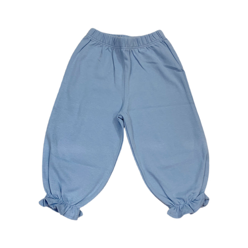 Girl Bloomer Pants Sky Blue - Born Childrens Boutique