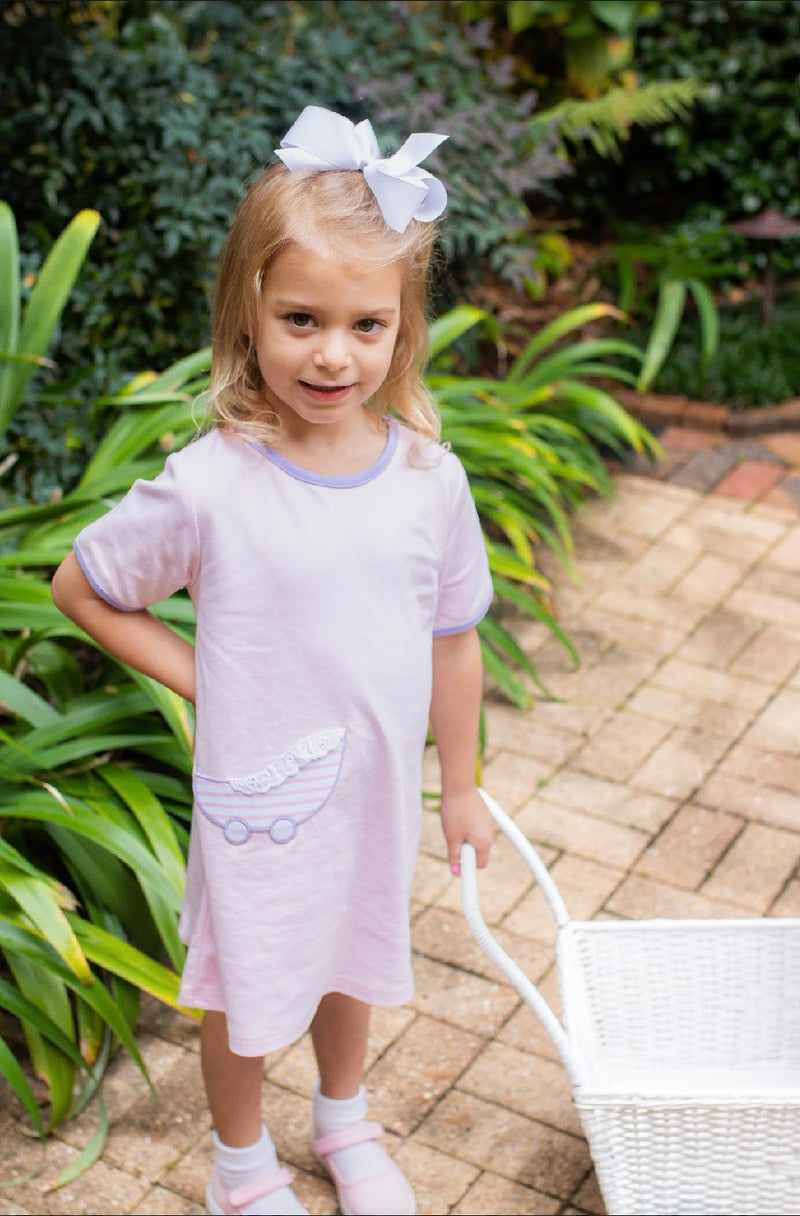 Pre-Order Faith Dress - Carriage - Born Childrens Boutique