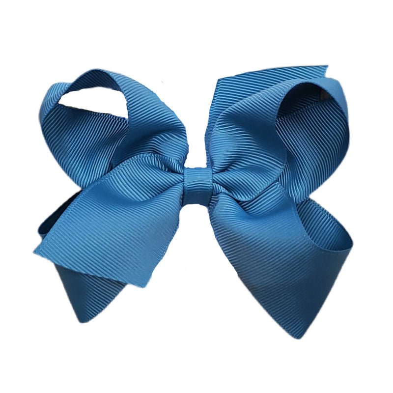 Wee Ones New Lagoon Blue Bow - Born Childrens Boutique