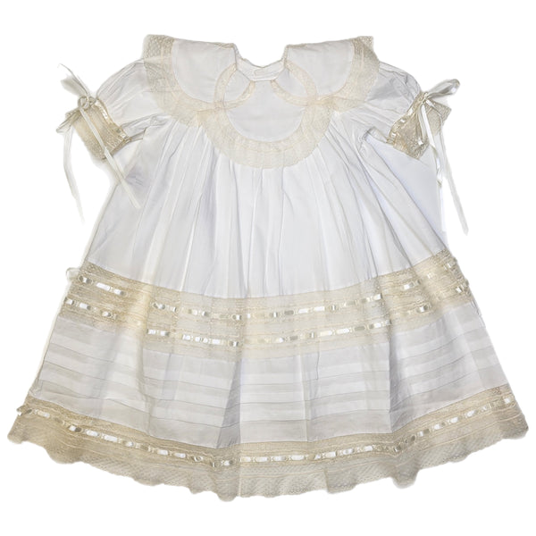 Phoenix & Ren White Charlie Dress - Born Childrens Boutique