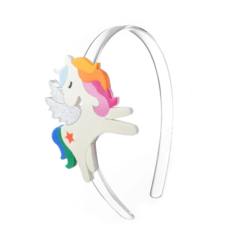 Unicorn Rainbow Wing Headband - Born Childrens Boutique
