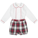 Pre-Order Jolly Tartan Baby Set - Born Childrens Boutique