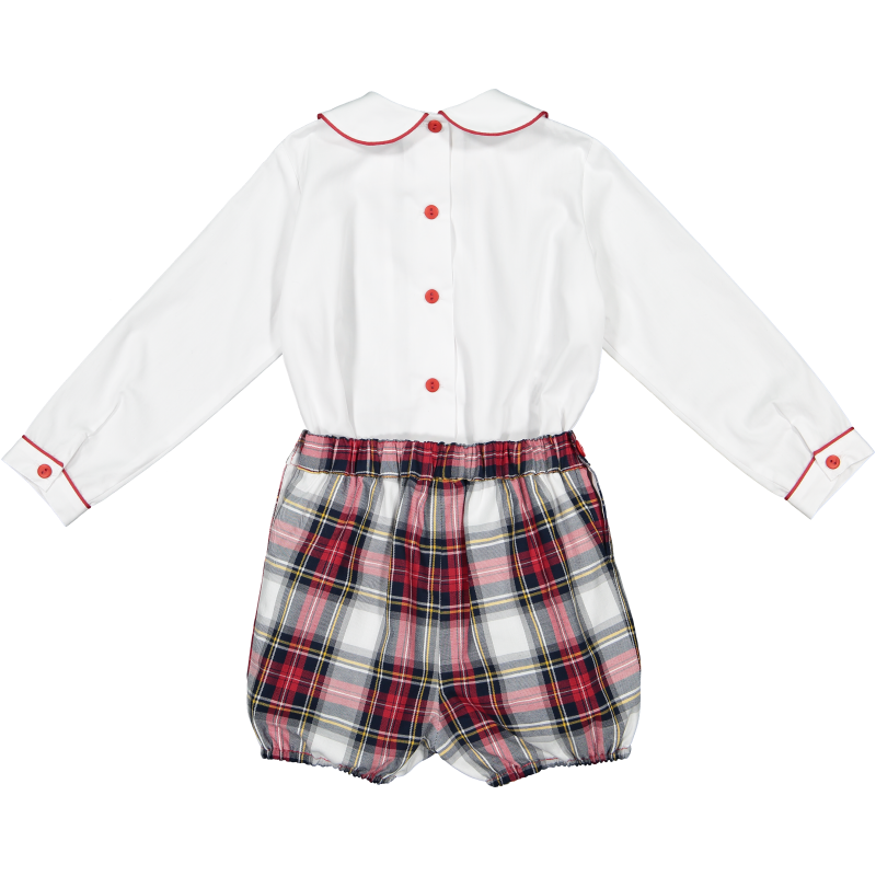 Pre-Order Jolly Tartan Baby Set - Born Childrens Boutique