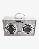 Leopard Glitter Retro BT Boombox - Born Childrens Boutique