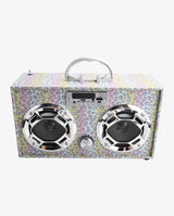Leopard Glitter Retro BT Boombox - Born Childrens Boutique