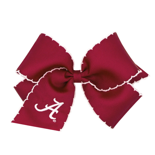Wee Ones Moonstitch Bow - Alabama - Born Childrens Boutique