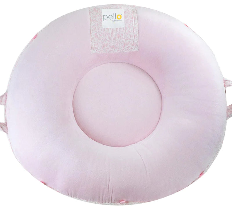 Poppy Pink Floor Pillow - Born Childrens Boutique