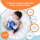 Tommy Dusty Blue Floor Pillow - Born Childrens Boutique