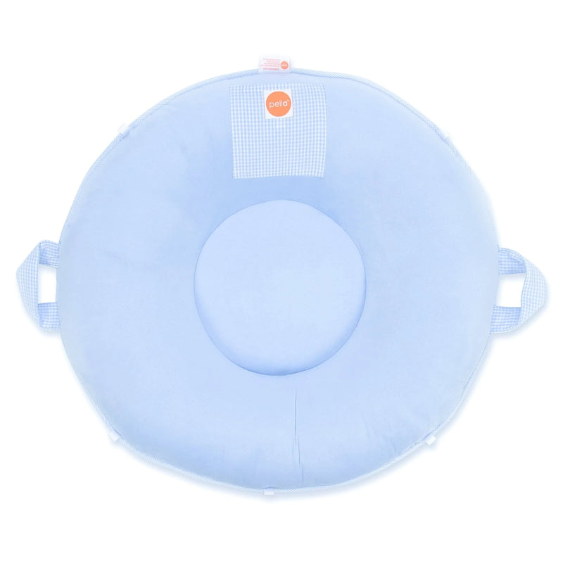Tommy Dusty Blue Floor Pillow - Born Childrens Boutique
