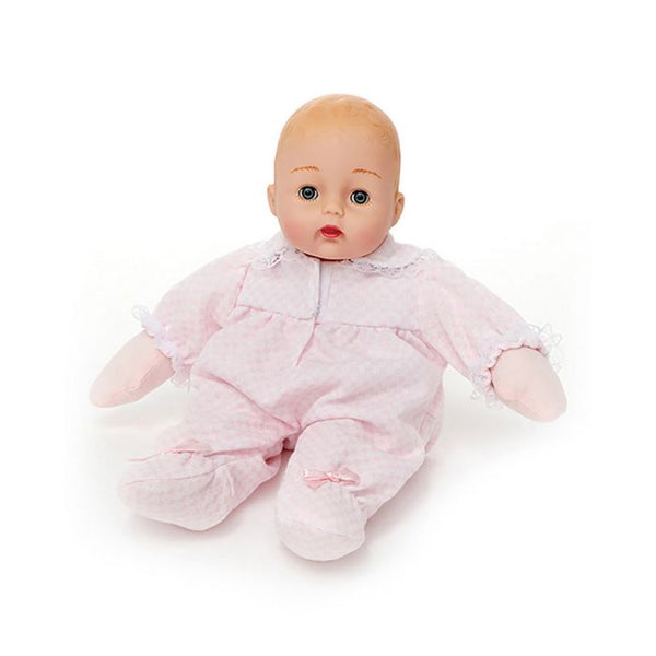 Huggums Pink Check Light Skin - Born Childrens Boutique