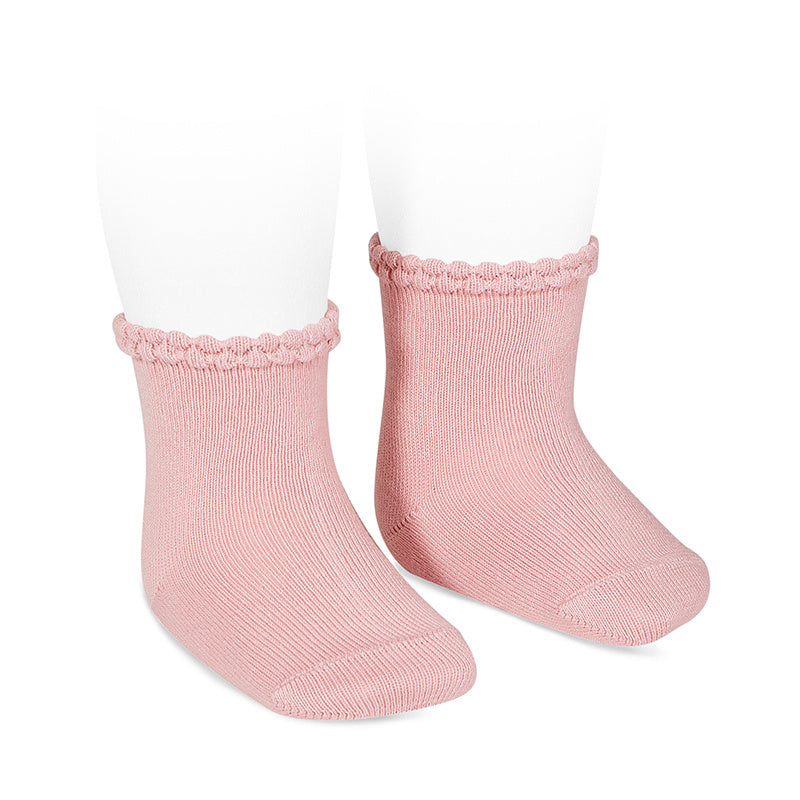 Purl Cuff Anklet Rose - Born Childrens Boutique