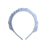 Solid Crown Headband, Baby Blue - Born Childrens Boutique