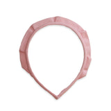 Solid Crown Headband, Baby Pink - Born Childrens Boutique