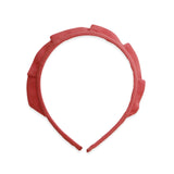 Solid Crown Headband, Pink - Born Childrens Boutique