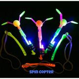 Spin Copter-LED Slingshot Helicopter (One Included) - Born Childrens Boutique