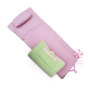 Oh Mint Sweet Pea Seersucker Nap Mat - Born Childrens Boutique