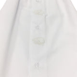 Daygown White with Ecru Lambs - Born Childrens Boutique